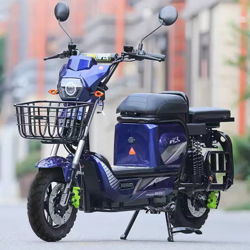 xi qi新国标可上牌载重王电动车长跑王外卖电瓶车大功率长续航拉货