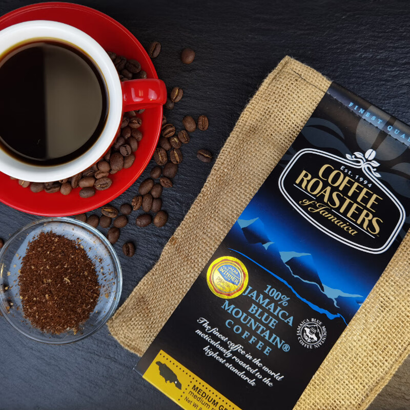 禾澹牙买加蓝山咖啡粉 精品新鲜烘焙手冲黑咖啡送挂耳 113克