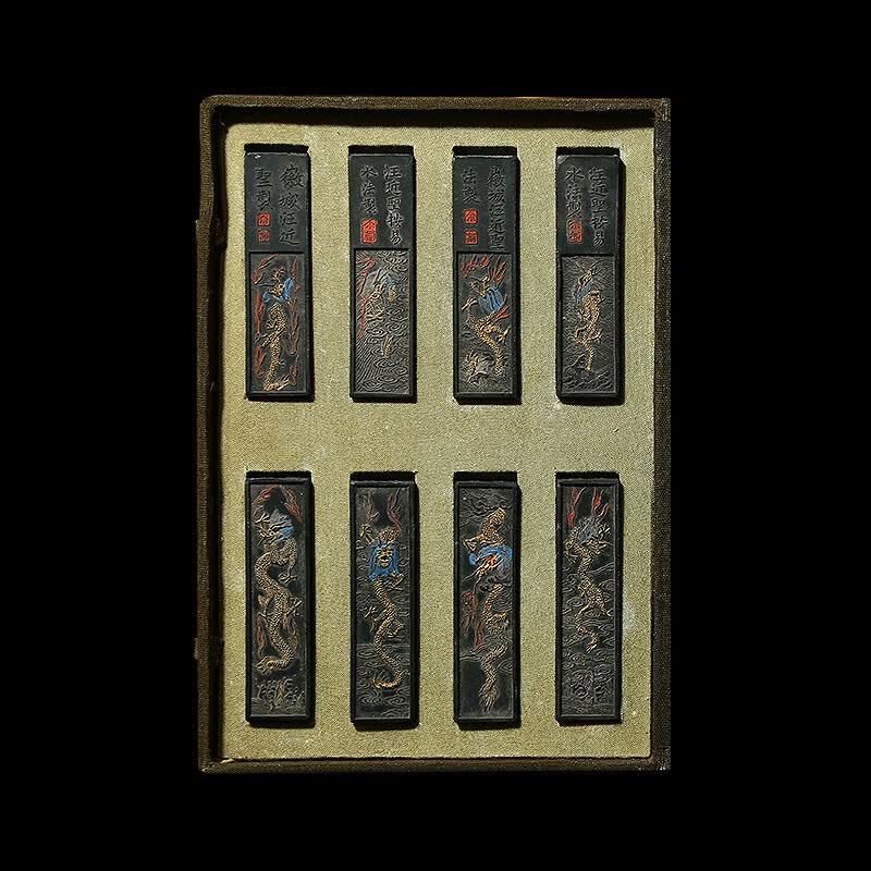 国家非遗 1979年制 清代乾隆年老墨版收藏老墨块 曹