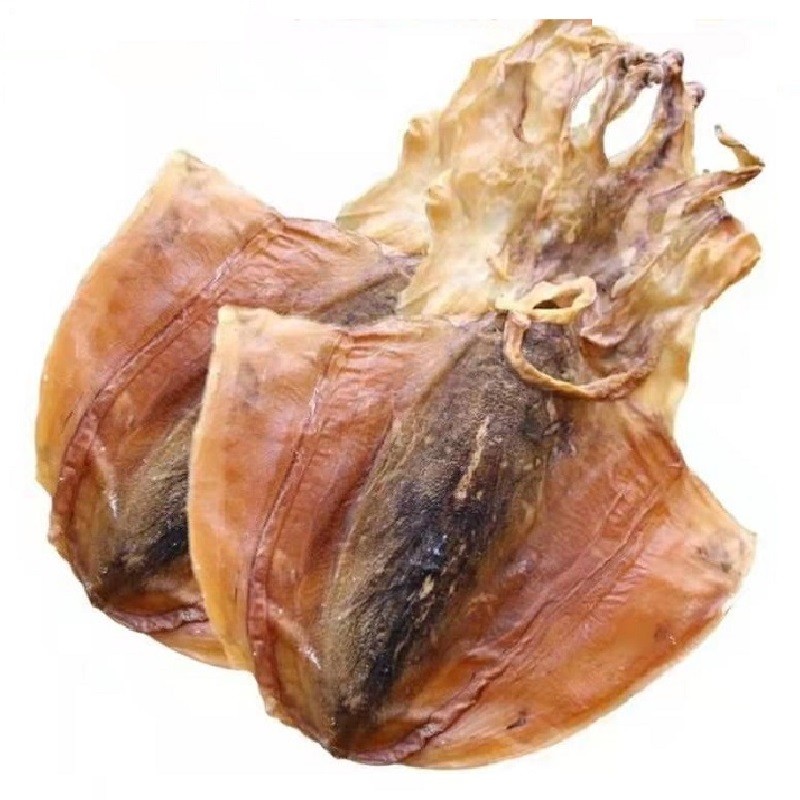 九味天 墨鱼干500g约10-14只 煲汤海鲜干货新鲜淡晒乌贼干目鱼干海