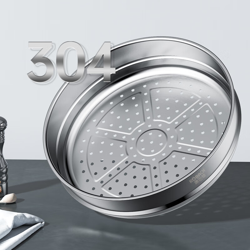 康巴赫鼎釜铸铁炖锅无涂层铁锅家用炒锅 【加大容量巨能装铸铁锅+蒸屉】 36cm 【大家庭必备】超深锅体能炖整只鸡