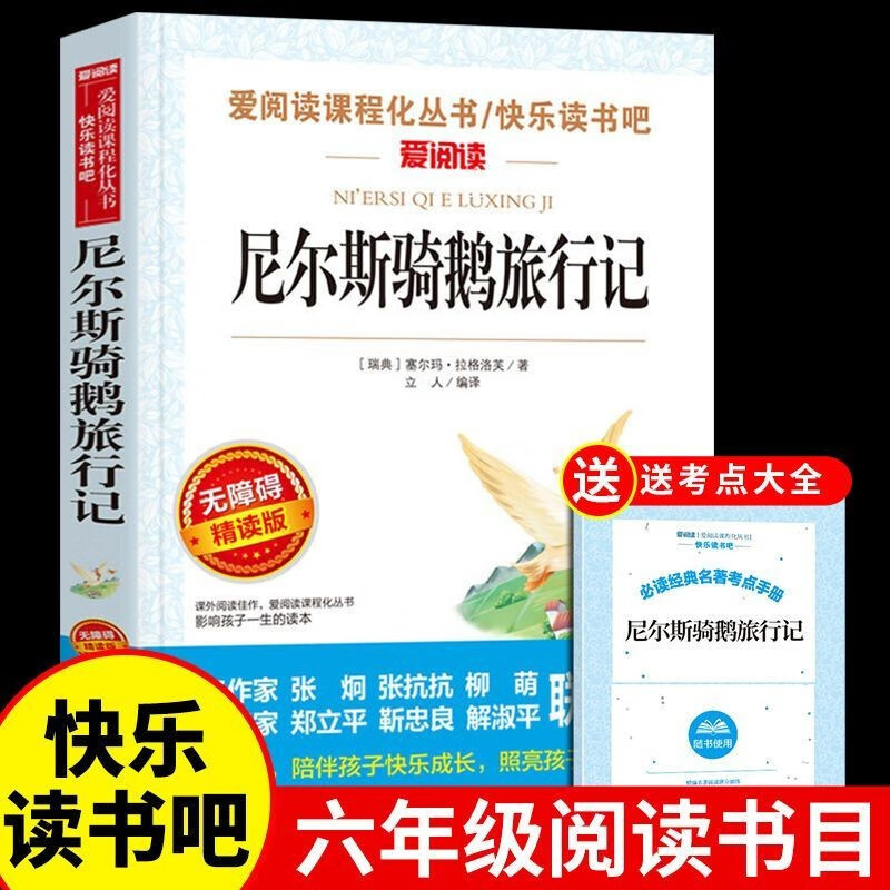 全套4册 鲁滨逊漂流记六年级下册必读正版课外阅读书汤姆索亚历险记爱丽丝漫游奇境尼尔斯骑鹅旅行记原著完整版书目快乐读书吧鲁滨孙鲁宾逊 尼尔斯骑鹅