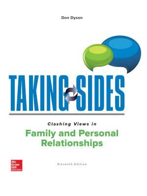 预订taking sides: clashing views in family and perso
