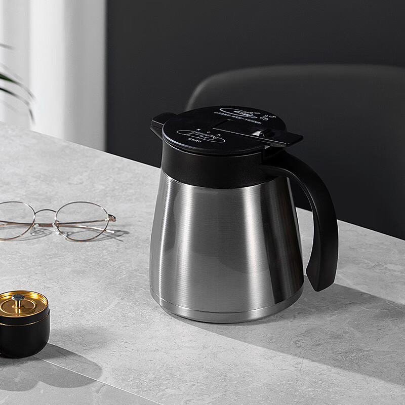 万象(wanxiang)316不锈钢内胆保温壶焖茶壶壶泡茶大容量家用白茶办公