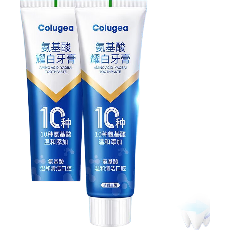 氨基酸耀白牙膏清新口气去牙渍护龈除臭去黄益生菌口臭口腔正品 氨基酸耀白牙膏100g*1支