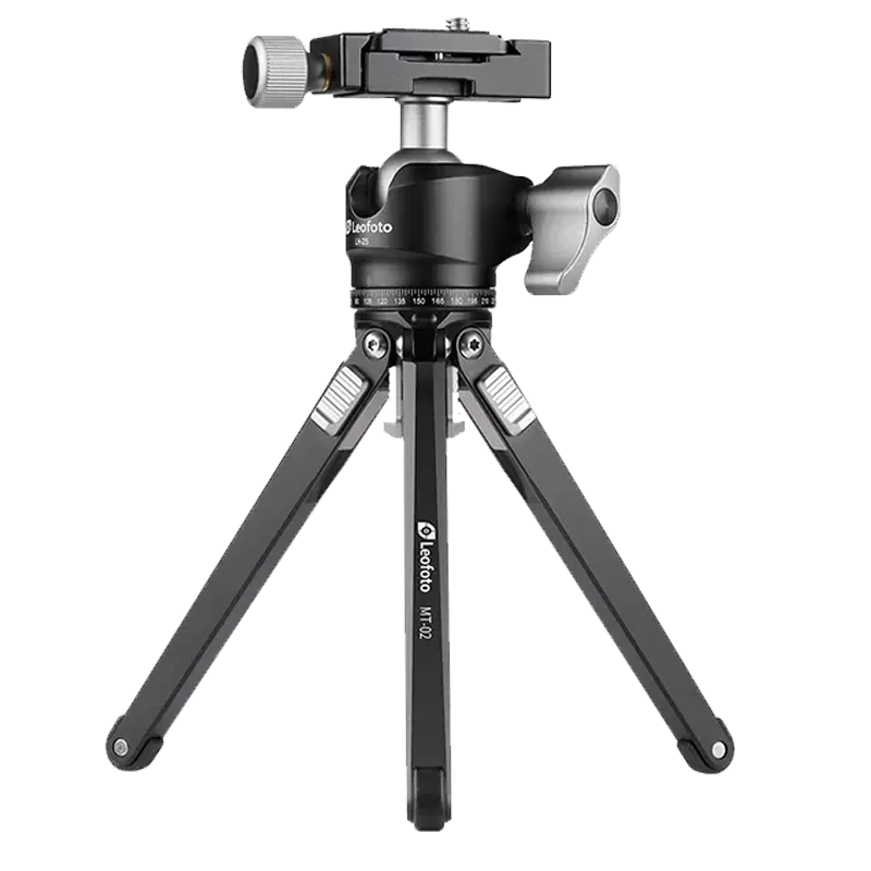 徠圖（Leofoto）三腳架 迷你多功能相機(jī)手機(jī)桌面三腳架云臺套裝 MT-03+MBH-19+PC-90Ⅱ