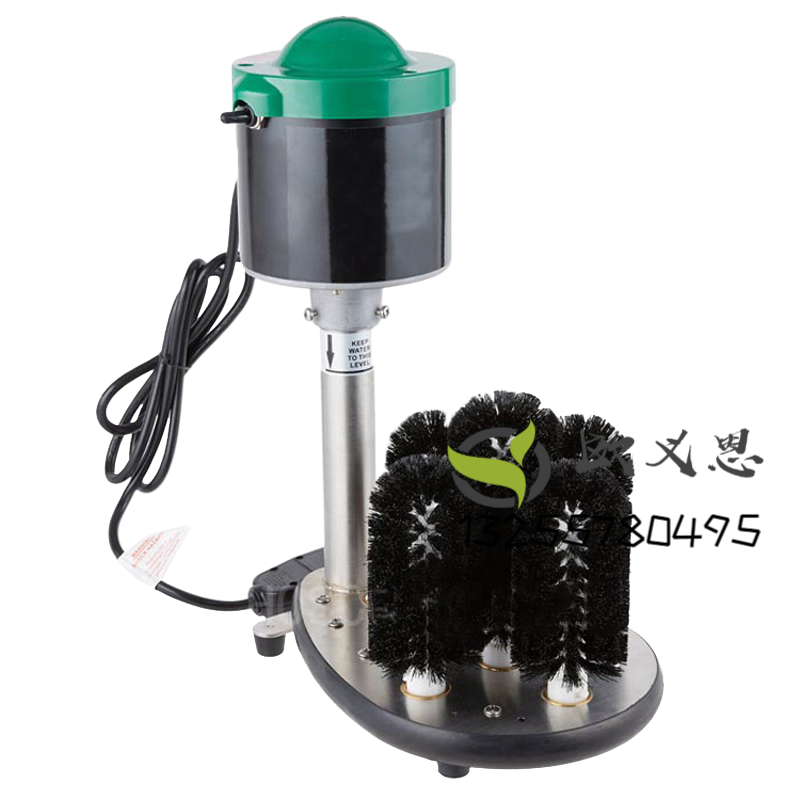 洗杯机商用酒吧自动刷洗杯机器清洗玻璃杯高脚杯红酒杯青鲨电动擦杯机