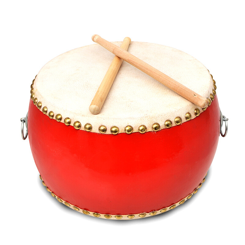 奇宝居 堂鼓牛皮鼓大鼓木质小堂鼓 打击乐器 6寸