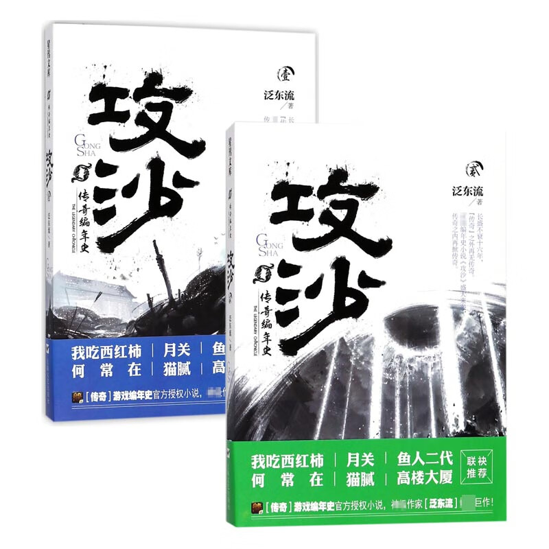 攻沙(1传奇编年史) 攻沙(2传奇编年史)泛东流9787532174上海文艺小说