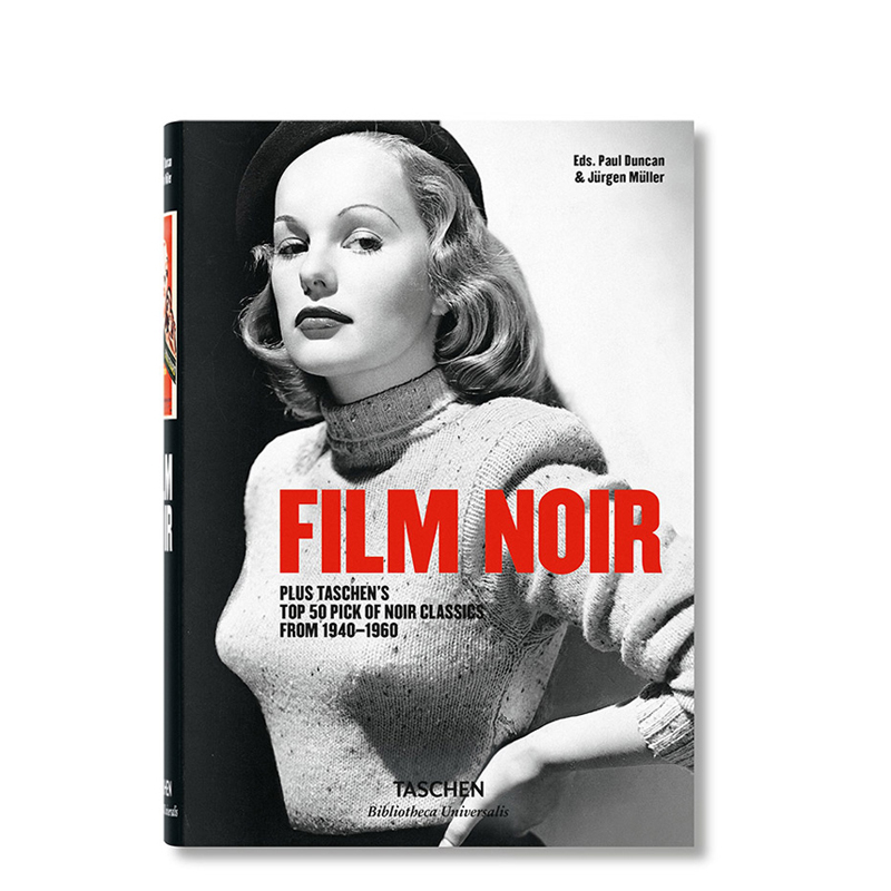 【现货】film noir[图书馆系列]黑色电影 电影艺术书籍英文原版进口