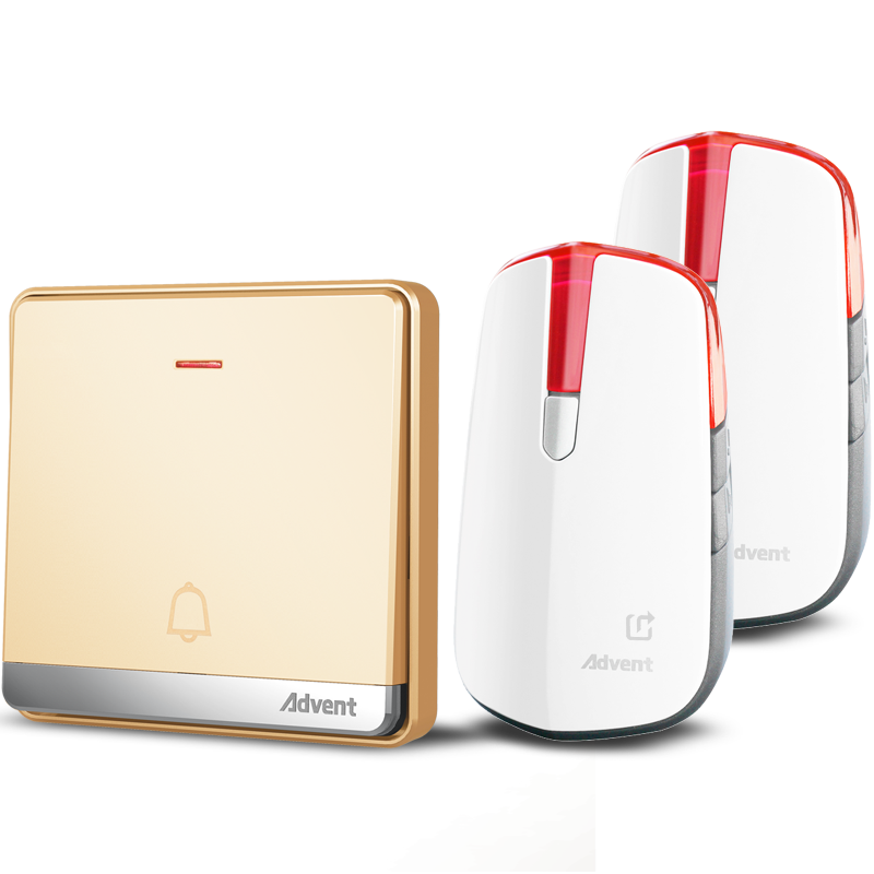 海得曼（Advent）自发电无线猫眼家用呼叫器86大按键土豪金P86-710R-710RZ-GLD价格趋势与用户评测！|京东门铃史低查询