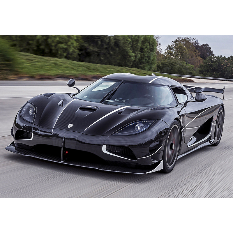 海报跑车3墙贴画宿舍卧室房间墙上床头贴纸自粘可来图定制 01科尼赛克