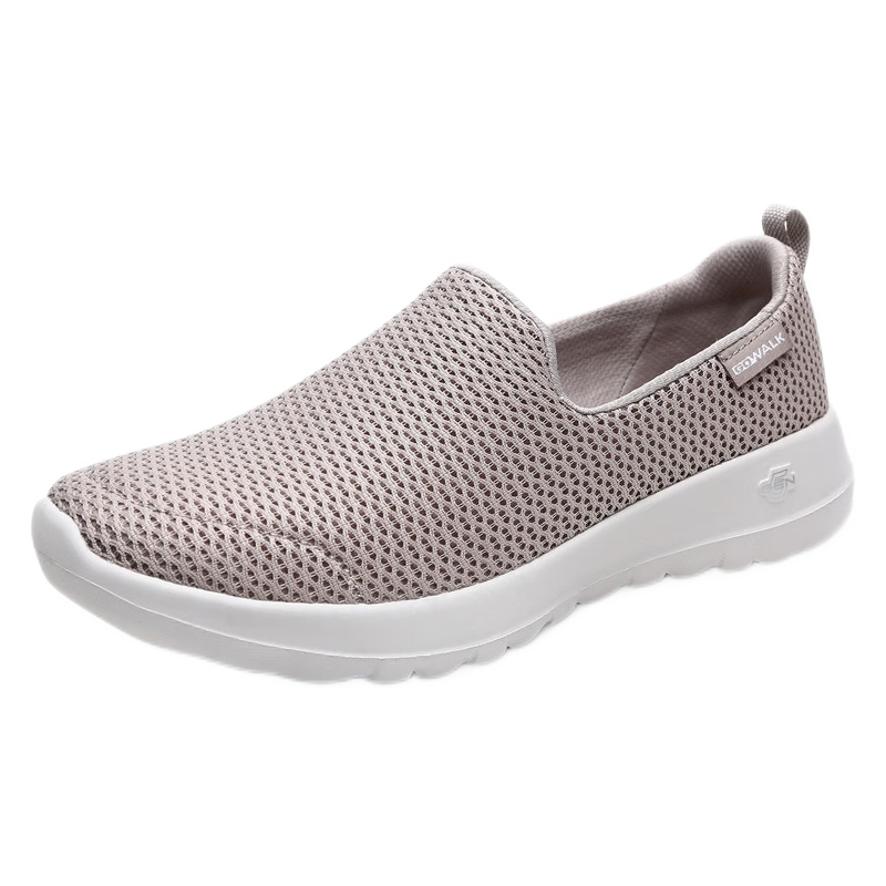 斯凱奇（Skechers）女鞋夏季懶人一腳蹬健步鞋透氣舒適軟底緩震戶外休閑運動鞋15600