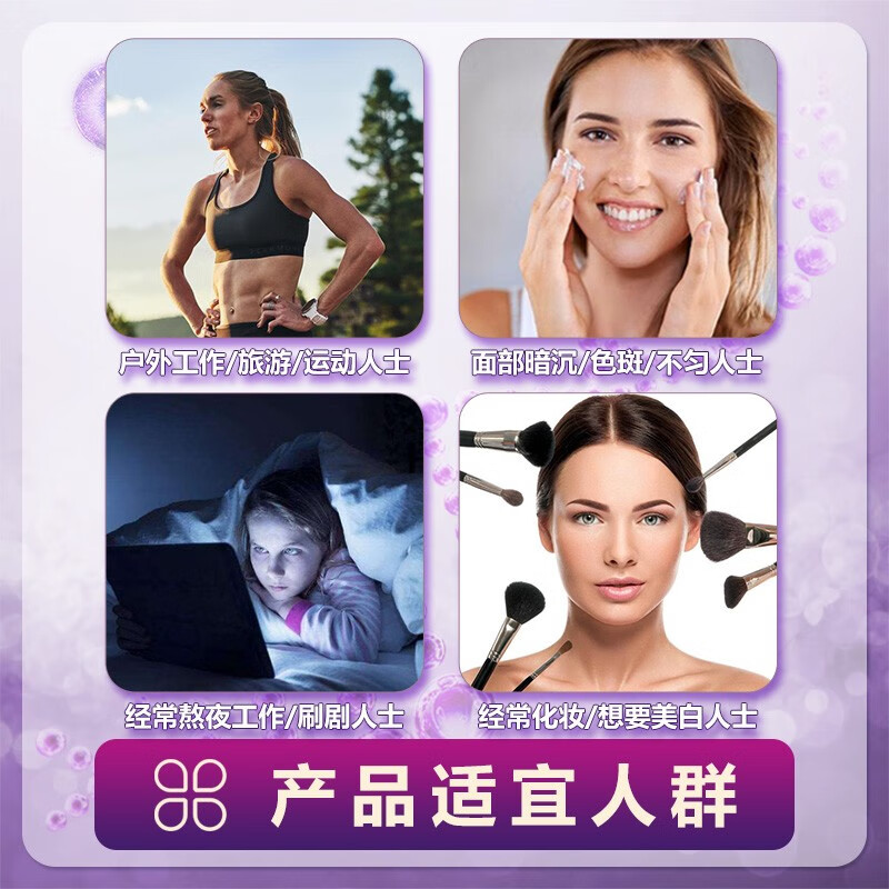 SPRUTRITION美国SPRUCE云杉专利美白抗糖黄金素排毒修复改善肌肤 1瓶装