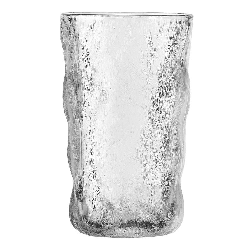 美厨（maxcook）玻璃杯 水杯透明冰川杯牛奶杯杯早餐果汁酒杯 340ML2只MCB6172