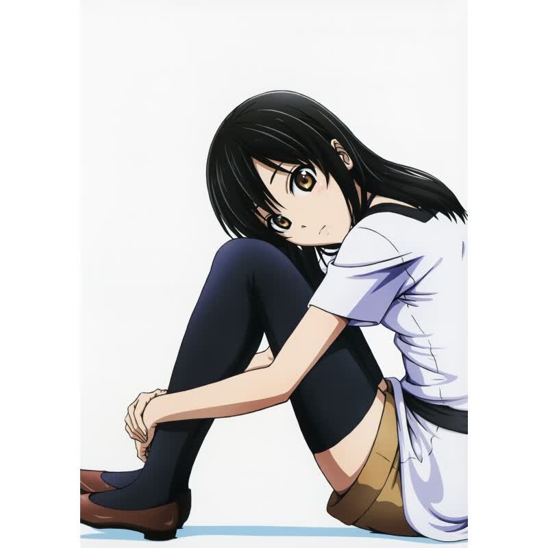 漫画家与助手海报搞笑幽默墙贴画二次元足须沙穗都贴纸可定制 1 30*