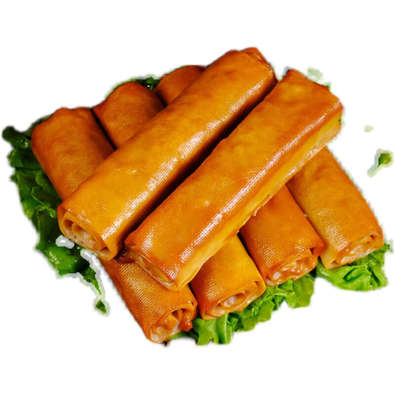 虎钢馋东北干豆腐肉卷即食熏卤豆皮五香干豆腐卷肉千子肉卷尖千张包肉