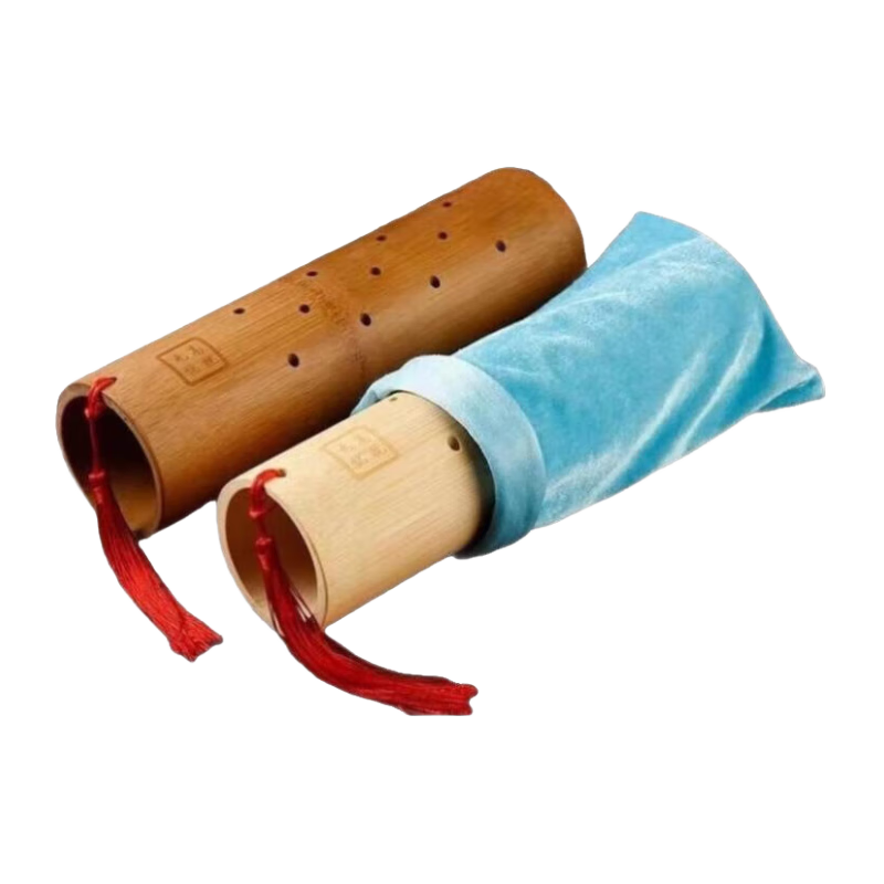 竹枕颈椎枕圆形竹筒睡觉专用缓解脊椎富贵包U型腰椎竹子硬枕头 半圆枕6cm【身高159-179】