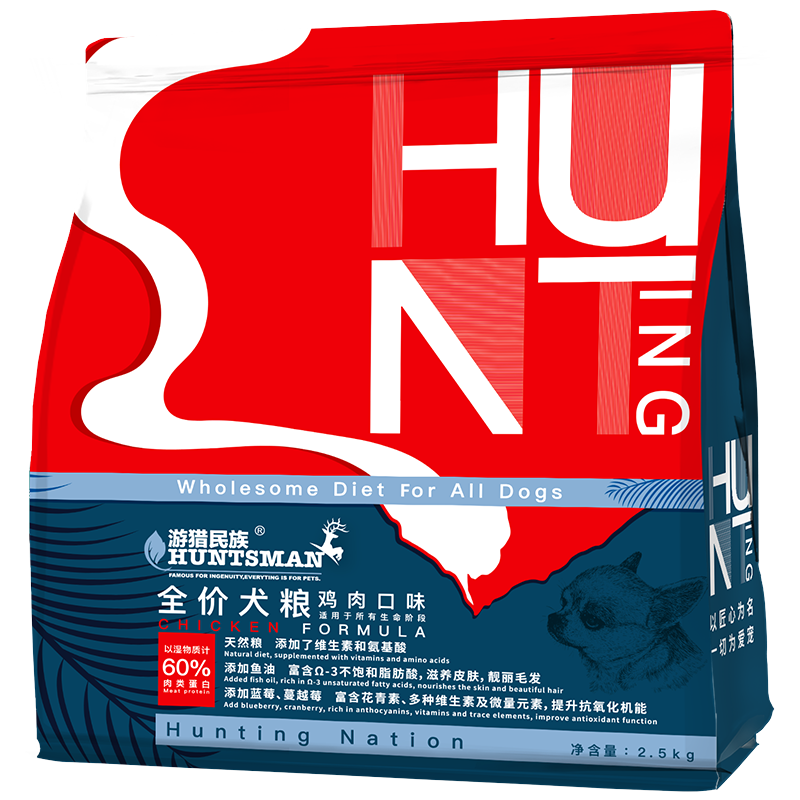 伊萨狗粮-游猎民族全价狗粮价格走势及用户评测