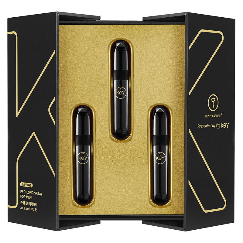 key男士外用延时喷剂 能量石小黑瓶印度神油男性加强版喷雾可口不麻外