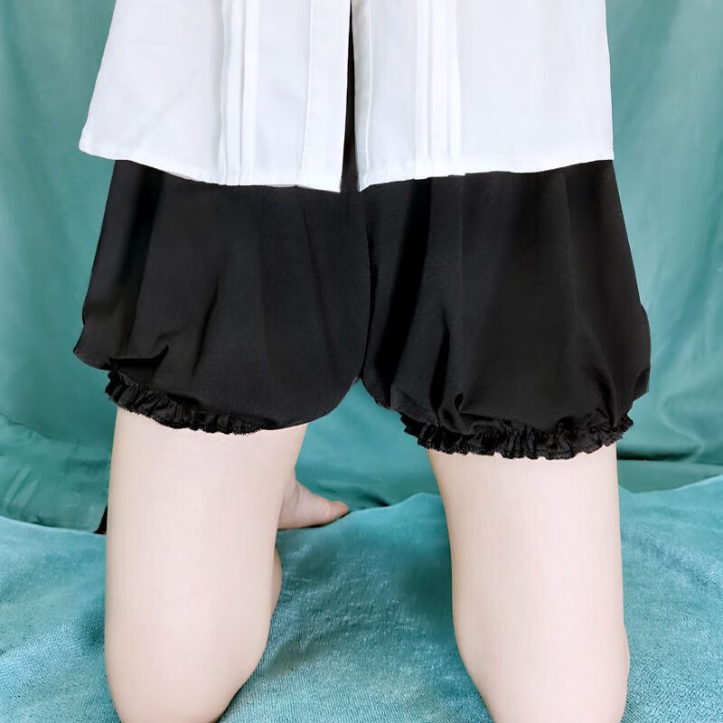 乔骏晟jk安全裤夏防走光薄款jk可外穿少女花苞保险裤ita南瓜裤打底裤