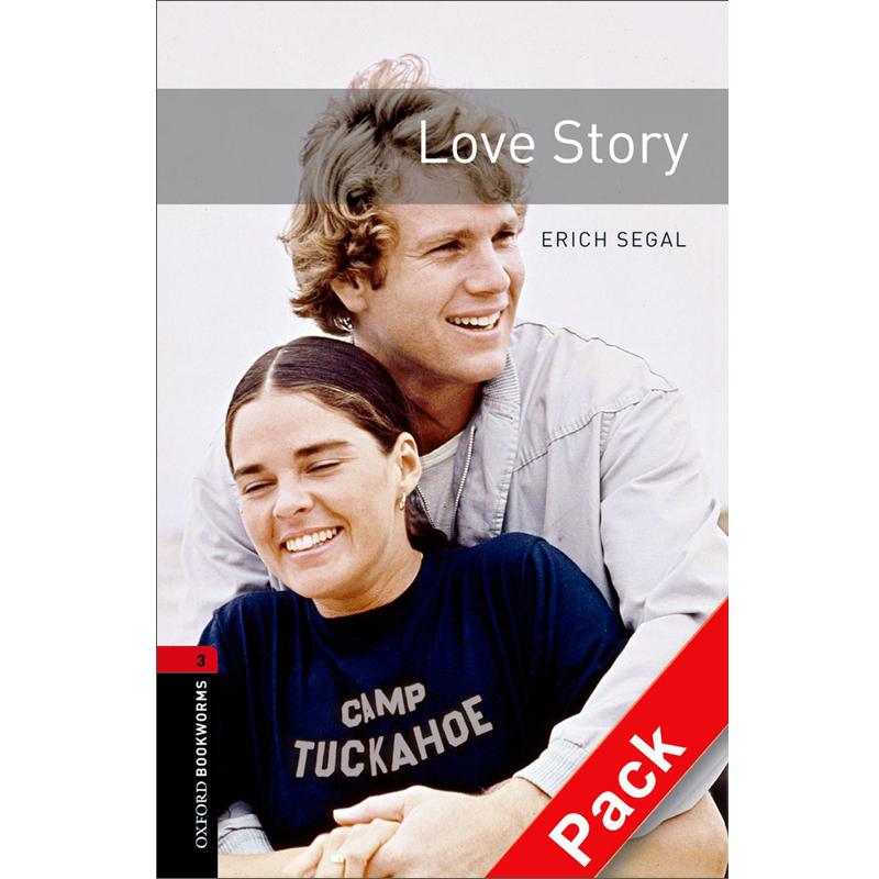 【官方正版】oxford bookworms library: level 3: love story audio 