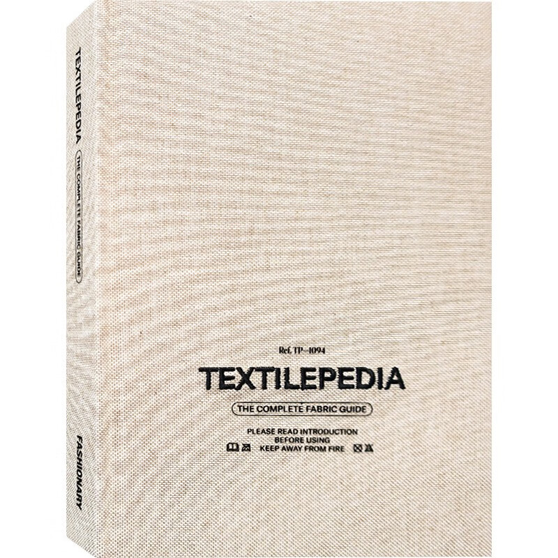 【现货】TEXTILEPEDIA 英文版 纺织行业百科词典 原料布料辅料详解 服装设计书籍