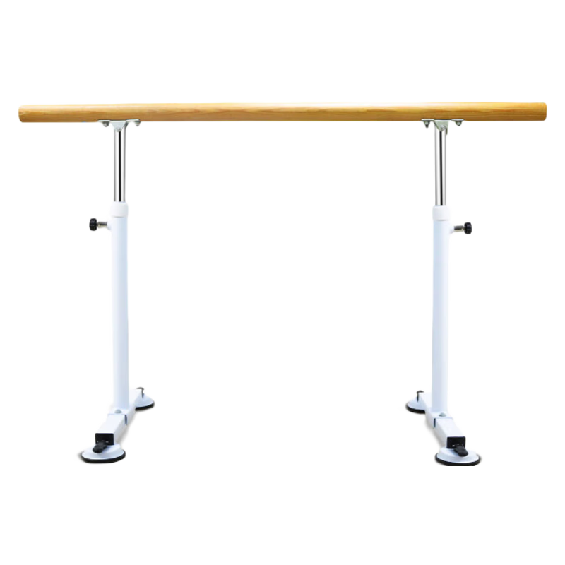 健伦（JEEANLEAN）舞蹈把杆专业压腿跳舞吸盘式杆子成人儿童家用舞蹈房升降移动式 1m -3m粉色吸盘式把杆 2.5米