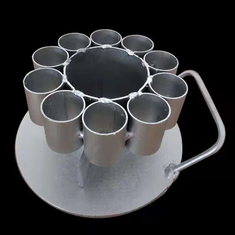 山头林村炮仗架子 二踢脚子炮台婚庆天地两响炮竹 双响炮 鞭炮连 圆形