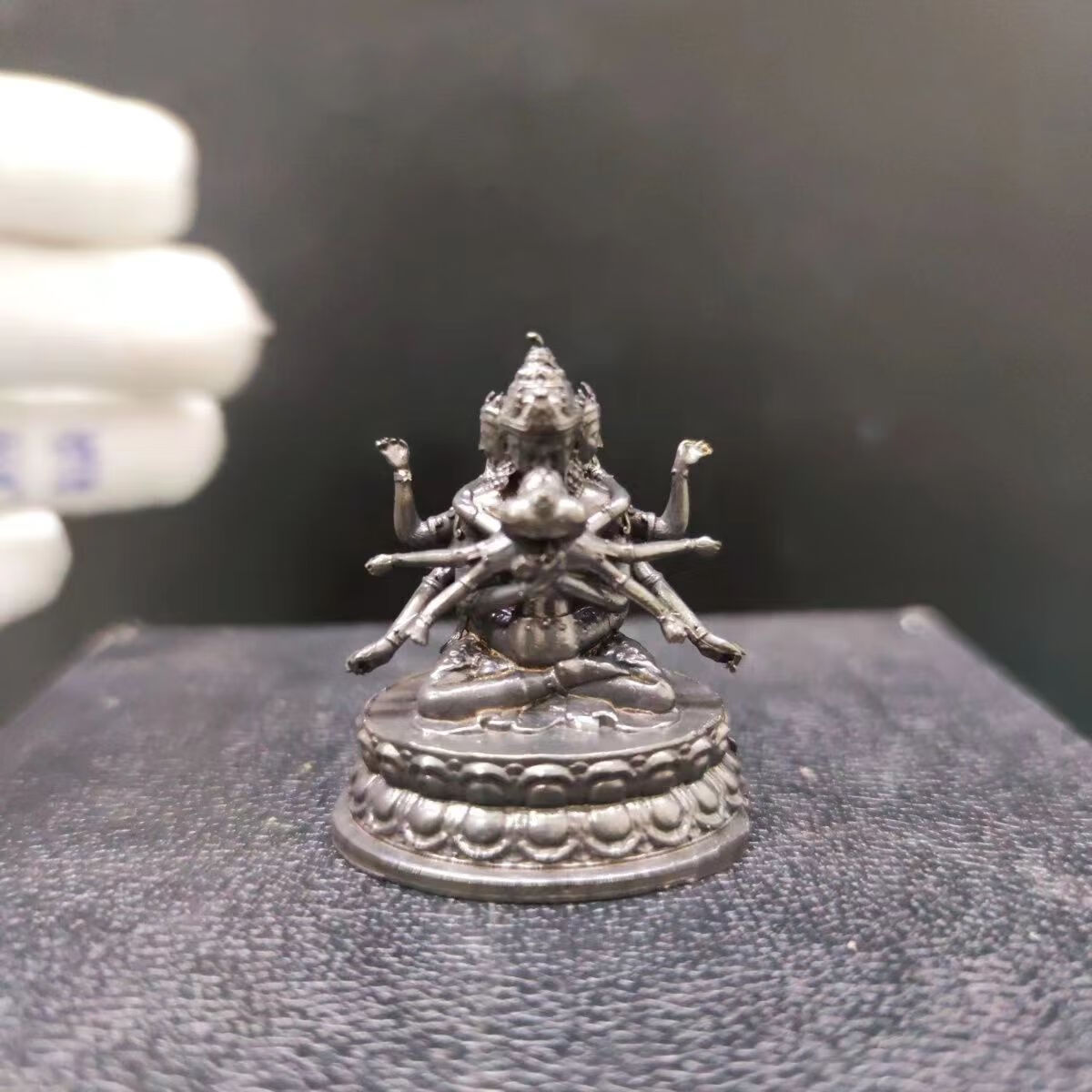 罗诗玛诺藏传铜像密宗尼泊尔 纯铜欢喜佛 明妃双身度母菩萨佛像摆件可