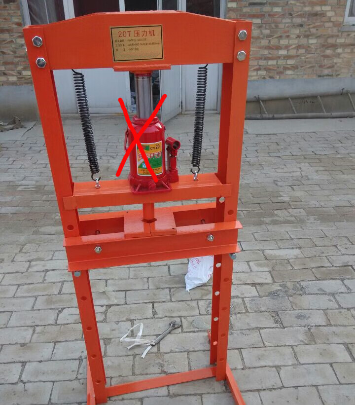 32吨重型压力机 20t压床手动压机加厚液压机小型压轴承汽车修工具 90