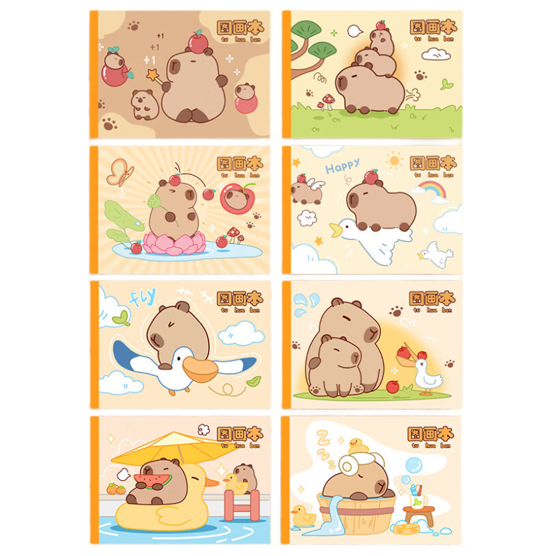 ��ݿ�Ƥ����a4ͼ���������� ��ͯ�׶�԰Сѧ��ר������������ͼ��Ϳɫ�滭���ֻ�Ϳѻ�� 8����320ҳ 12Ԫ