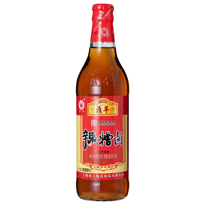 上海鼎丰  辣糟卤500ml  鲜辣醇厚 糟渍佳品 不添加防腐剂