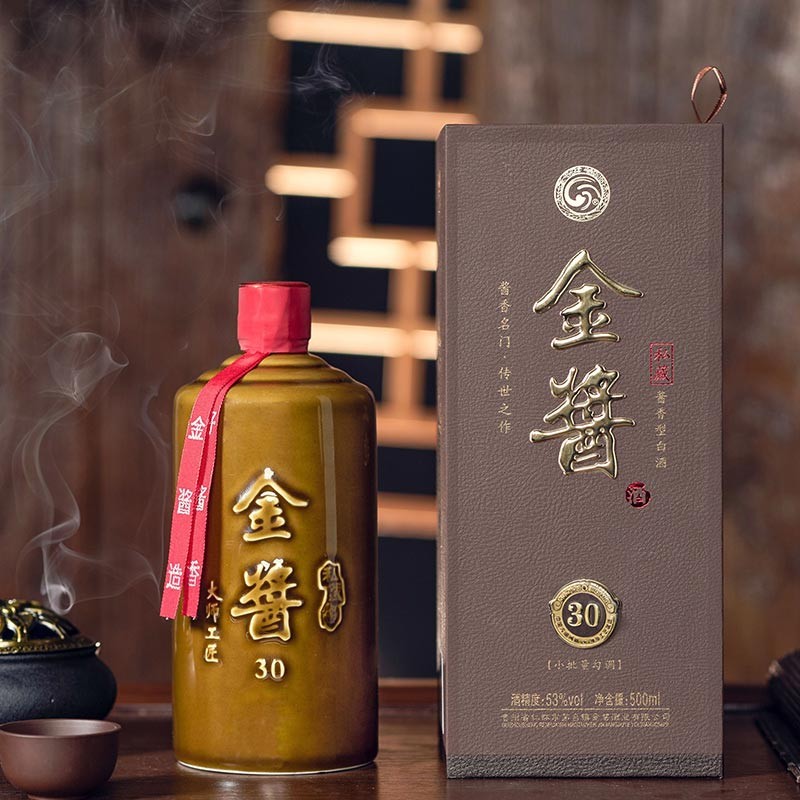 金酱【贵州金酱】茅台镇 53度金酱·私藏30酱香型白酒纯粮坤沙商务