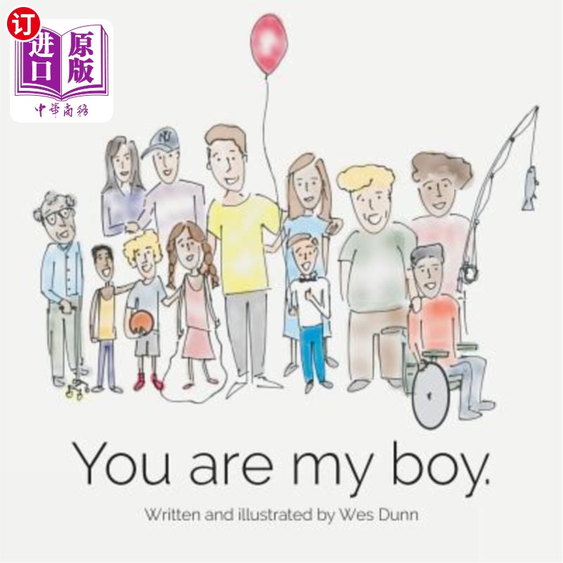 海外直订you are my boy 你是我的孩子