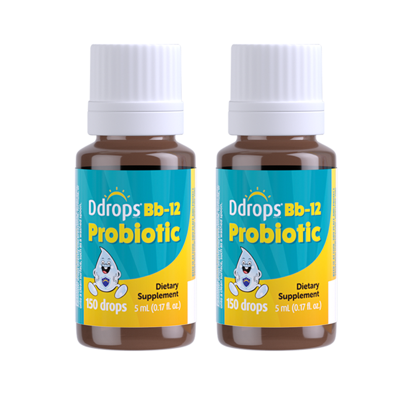 Ddrops��׿˼������Ӥ�׶�bb12+lgg������Ӥ��0-3���� ������Ӥ�������� ��ȫ����Ρ�BB12+LGG������ 7.5ml*2ƿ