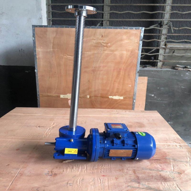 溥畔丝杆升降机螺杆升降台swl手摇手动电动升降器涡轮蜗杆小微型螺旋