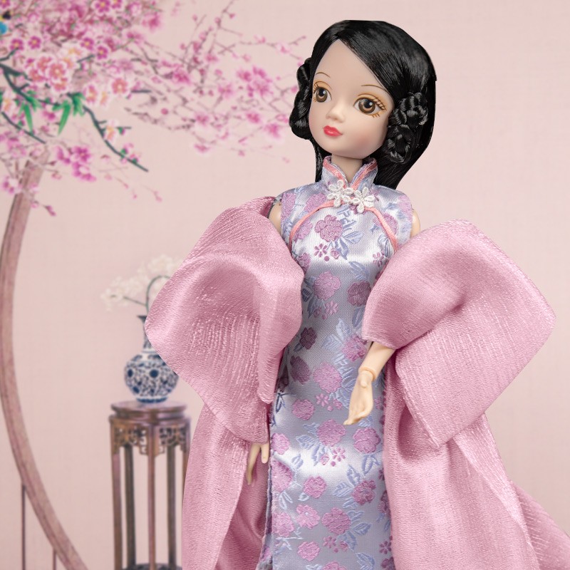 可儿娃娃上海佳人系列-名媛荟娃娃套装儿童玩具公主娃娃女孩生日礼物