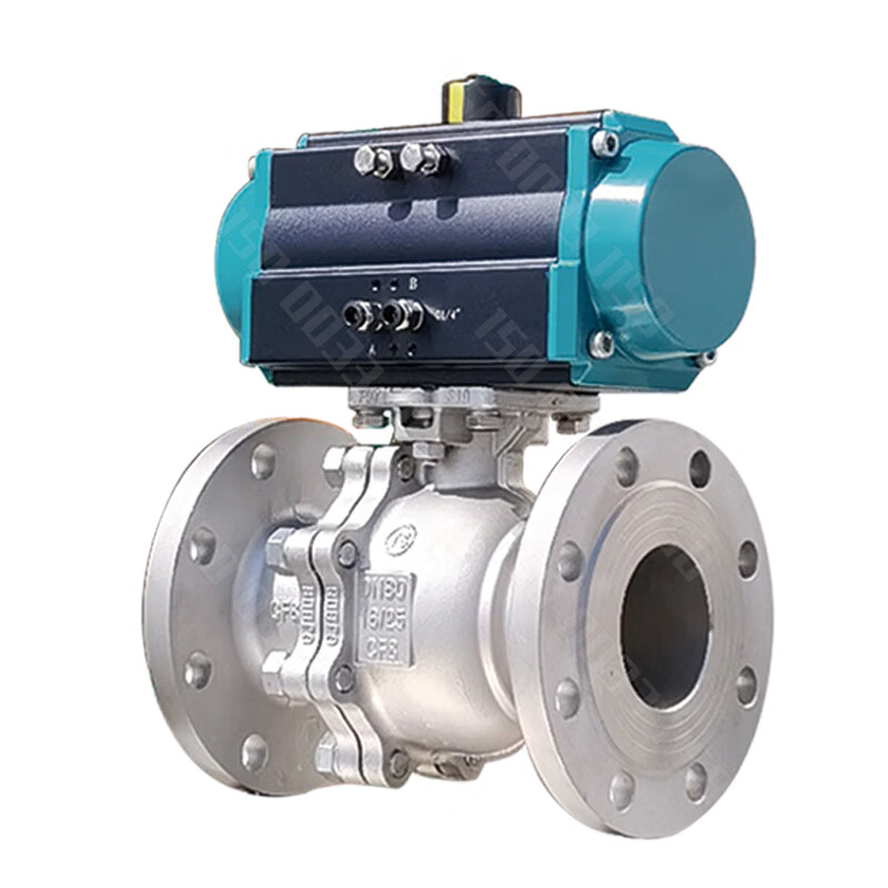 永森瑞定做气动球阀不锈钢高温法兰dn150高压蒸汽爆切断调节开关阀门q