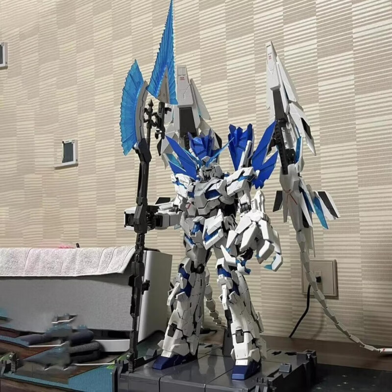 高达模型mg独角兽菲尼克斯黑凤凰机甲大班拼装模型玩具男生礼物 mg