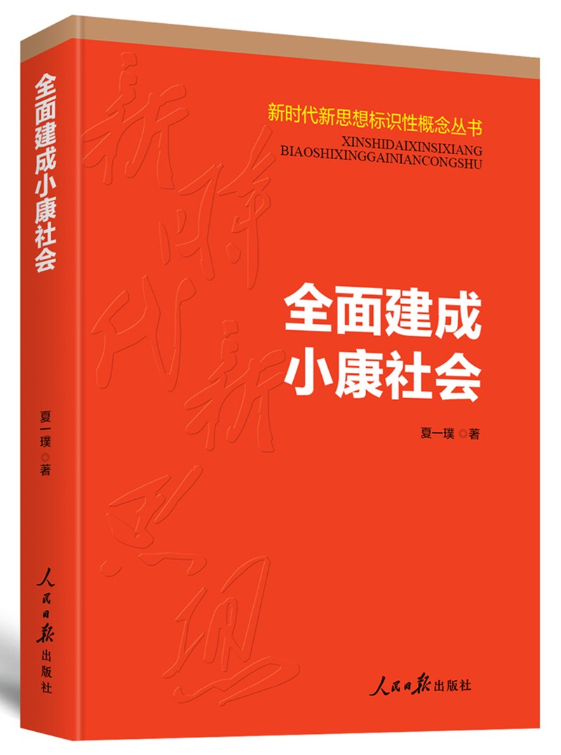 正版图书 全面建成小康社会/新时代新思想标识性概念丛书 经济 通俗读