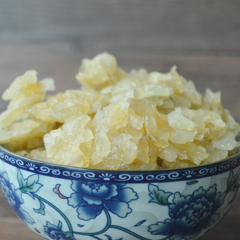 尔娅贝雪蛤油长白山雪蛤油东北蛤蟆油足干蛙油100克酒店甜品买4送1