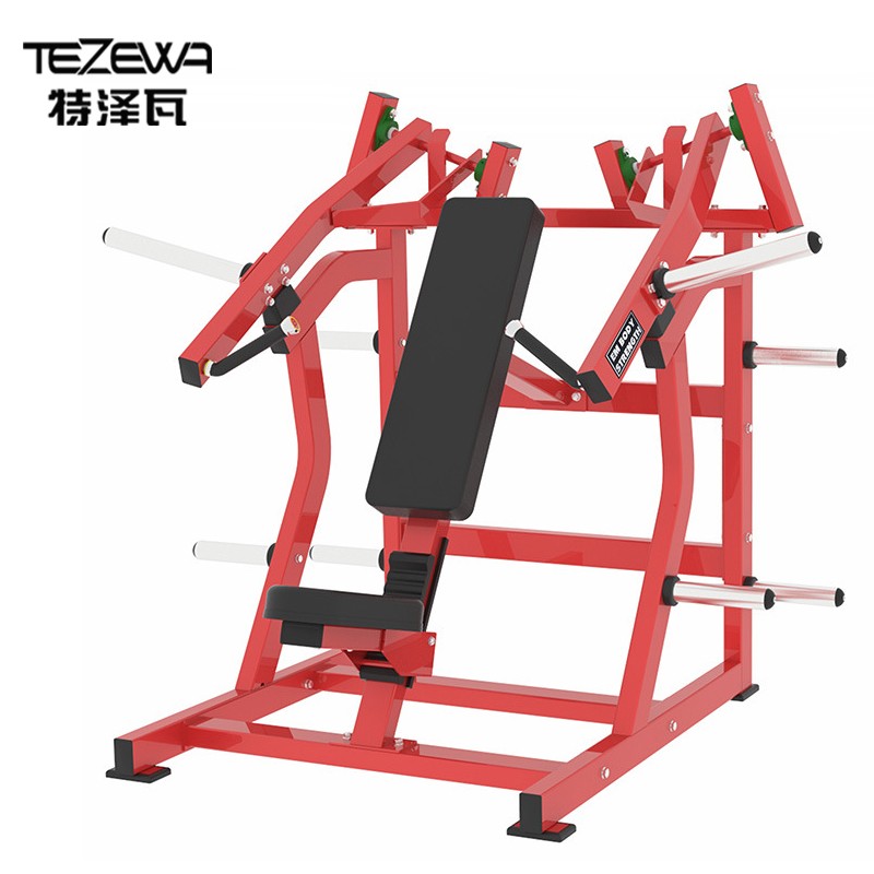 TEZEWA 分动式超上斜推胸训练器综合健身器材健身房悍马力量健身房商用器械