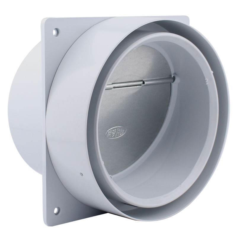 【精选】厨房抽油烟机止逆阀公共烟道止回阀排烟管逆风阀防味器防烟宝