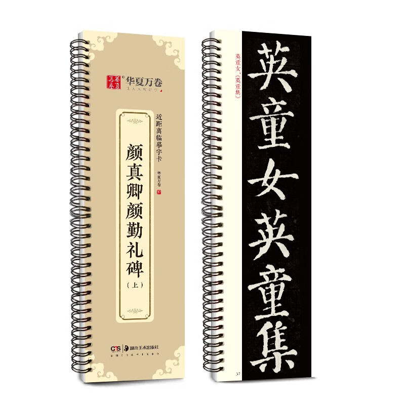 近距离临摹字卡 颜真卿颜勤礼碑 上册 成