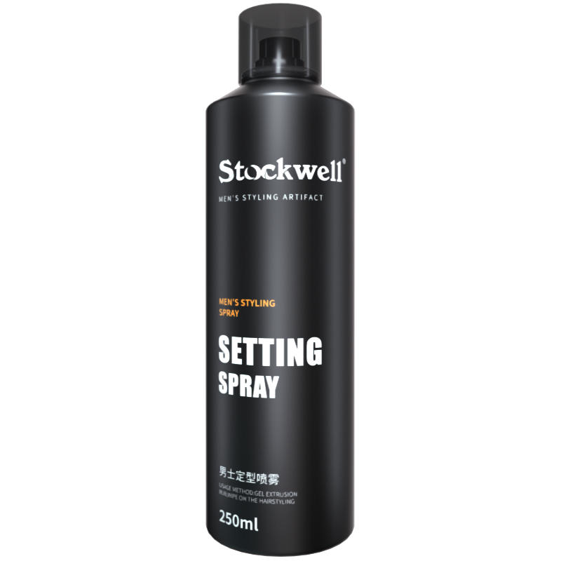 Stockwell男士高端發(fā)膠蓬松定型噴霧速干250ml發(fā)膠噴霧 發(fā)型噴霧 干膠噴霧 