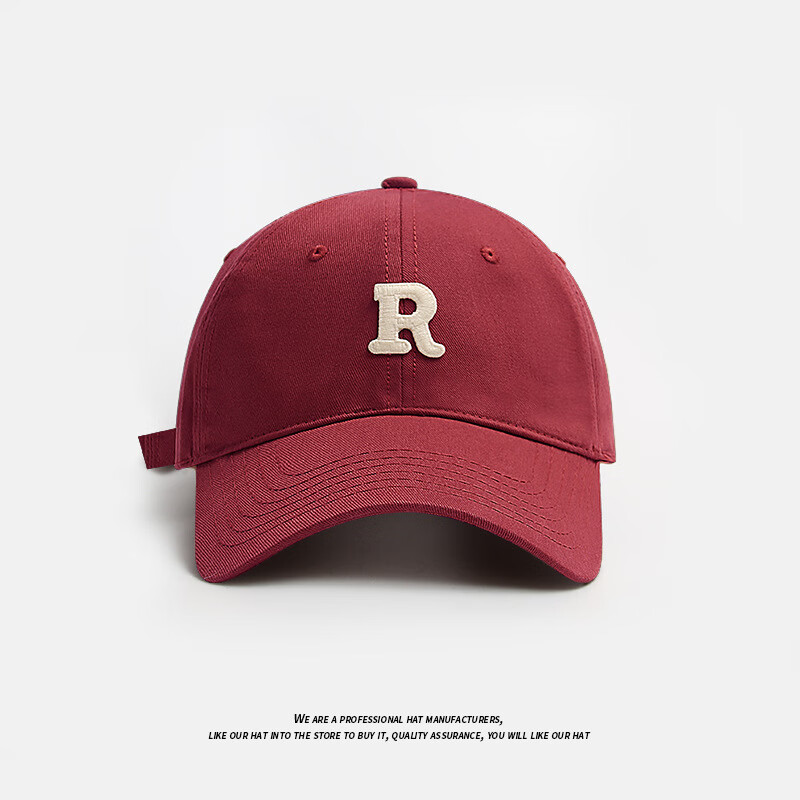 简时行帽子男女四季百搭棒球帽韩版时尚软顶刺绣鸭舌帽户外休闲潮遮阳帽 米色