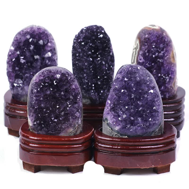 誉尚荣(yushangrong)紫水晶洞 乌拉圭紫晶簇摆件紫晶洞块水晶原石装饰