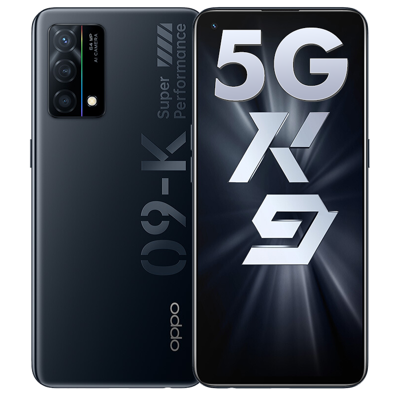 OPPO K9 5G新品oppo手机 K7升级版 黑桃K 8G+128G 官方标配