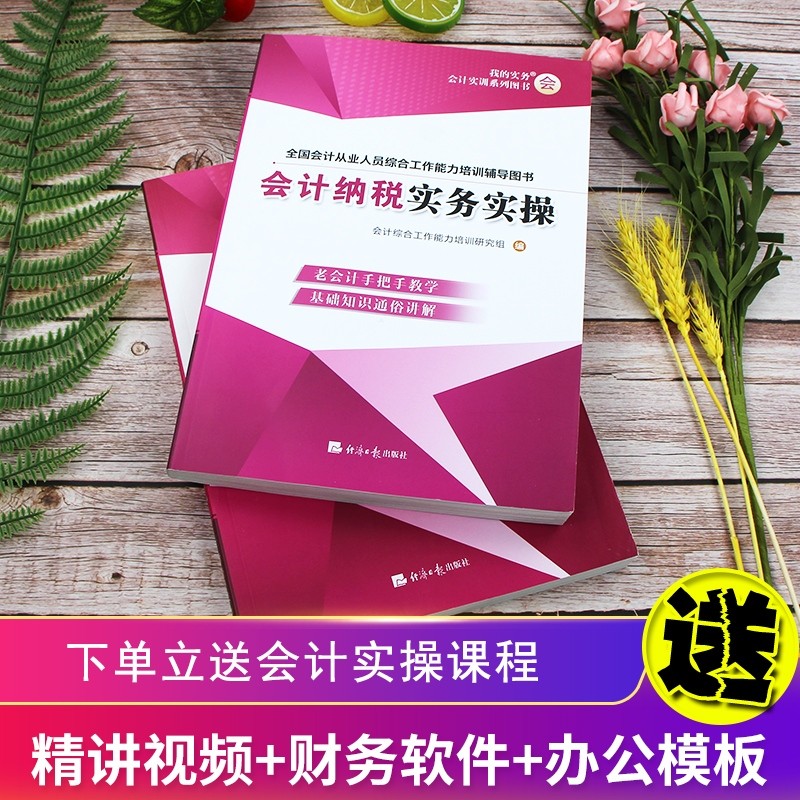 新版会计纳税实务实操老会计手把手教会计上岗纳税申报实操教程